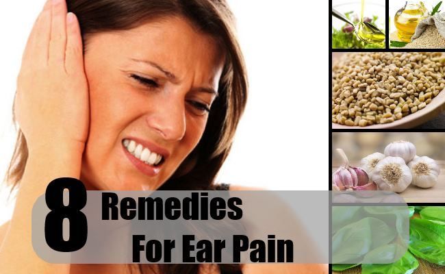 Remèdes pour Douleur à l'oreille