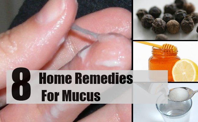 8 Accueil recours pour le mucus