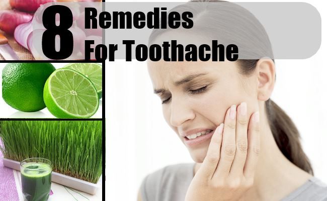 8 remèdes maison pour les maux de dents