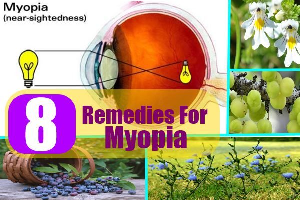 8 remèdes les plus efficaces pour la myopie