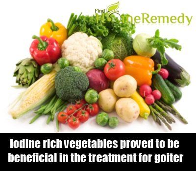 Légumes riches en iode