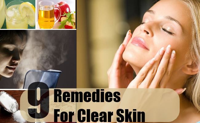 9 Nettoyage remèdes maison pour la peau claire