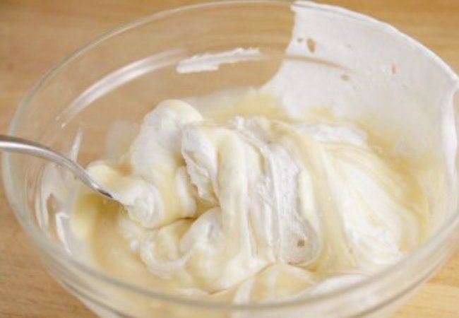 Crème de lait Mélange