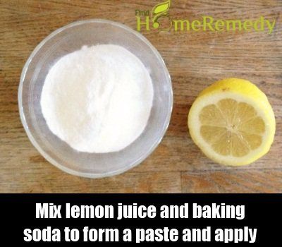 Lemon & bicarbonate de soude