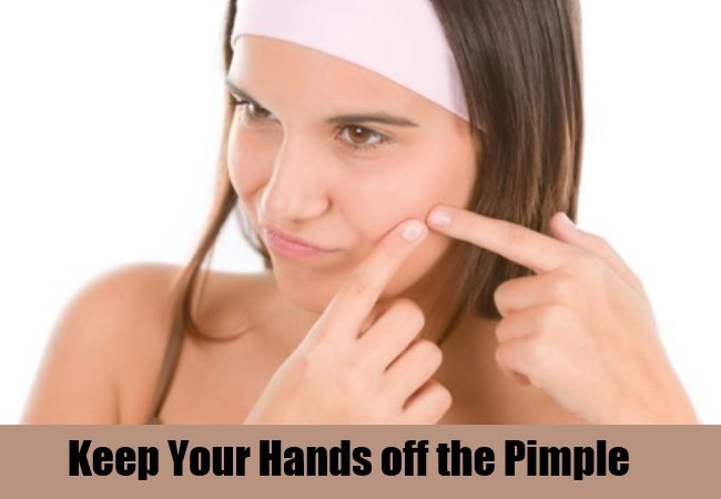 Garder vos mains sur la Pimple