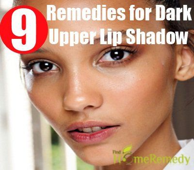 Remèdes efficaces à domicile pour la lèvre supérieure dark shadow