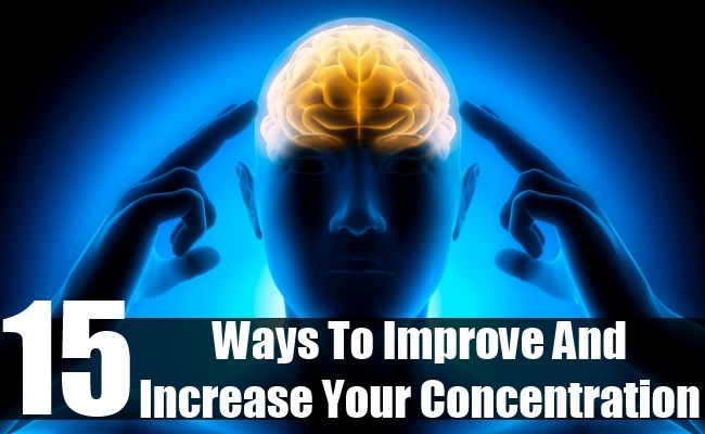 Améliorer et augmenter votre Concentration