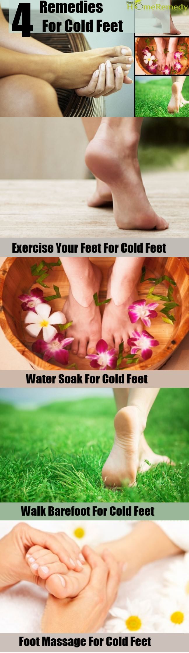 Top 4 remèdes maison pour Cold Feet