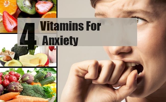 Vitamines pour l'anxiété
