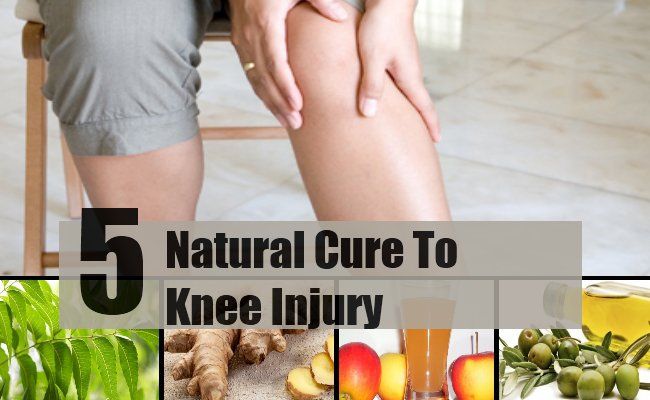 Top 5 des remèdes naturels pour blessure au genou