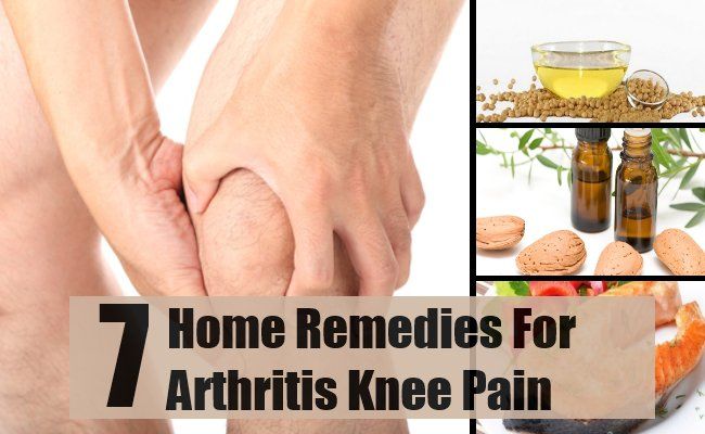 Top 7 des remèdes maison pour la douleur de l'arthrite du genou