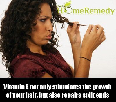 La vitamine E Sur cheveux