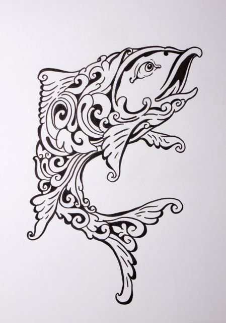 Haida Design Tattoo