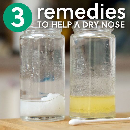 3 remèdes simples pour aider un Nose- sec génial d'avoir pour cet hiver!