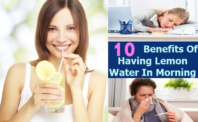 10 Les avantages d'avoir de l'eau de citron dans la matinée