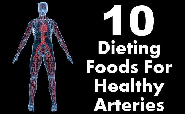 10 aliments Régime amaigrissant pour la santé des artères