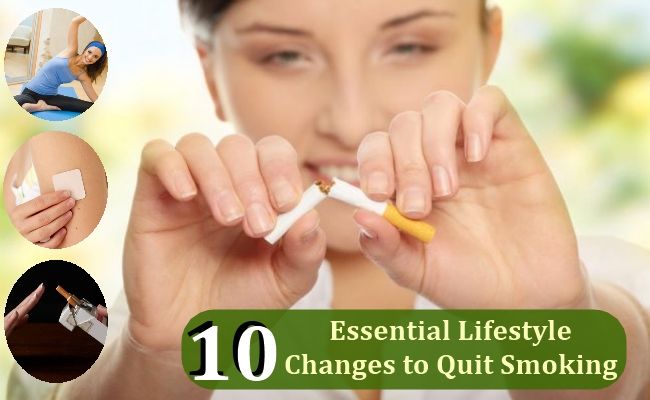10 changements de style de vie essentielles à cesser de fumer - obtenir positif