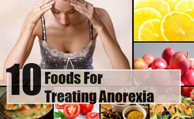 10 aliments pour traiter l'anorexie à la maison