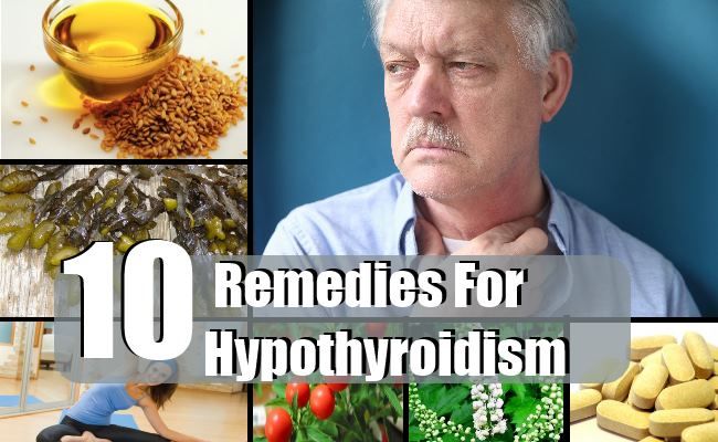 Remèdes pour l'hypothyroïdie