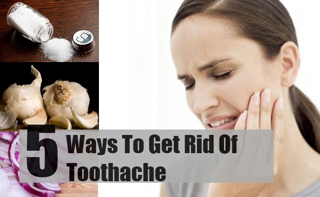 5 façons de se débarrasser des maux de dents