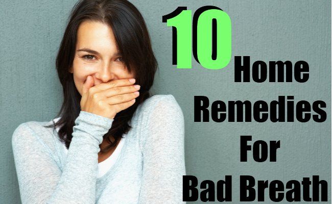 10 remèdes à la maison pour la mauvaise haleine
