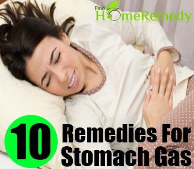 10 Accueil recours pour les gaz de l'estomac