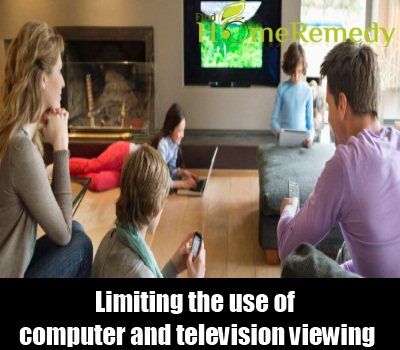 ordinateur et la télévision visualisation