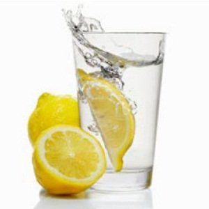 l'eau de citron