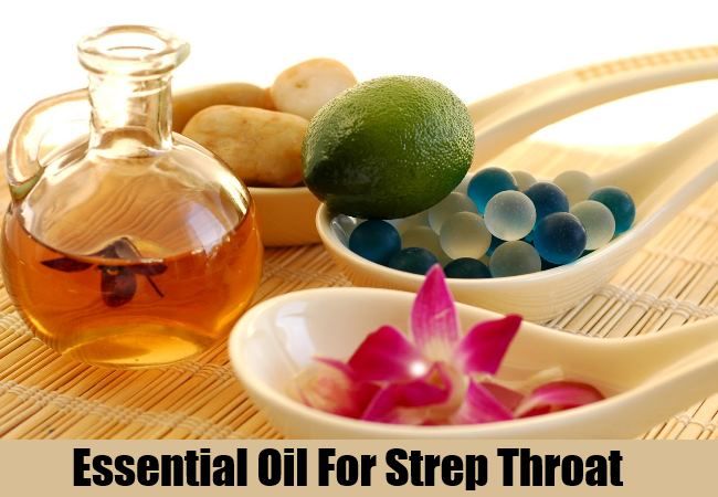 Huiles essentielles pour Strep Throat