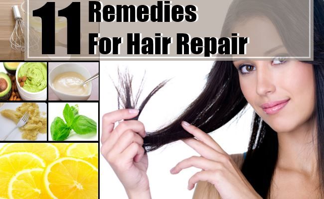 Remèdes pour la réparation des cheveux