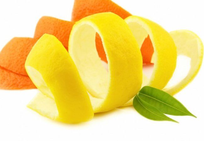 Lemon, écorces d'orange
