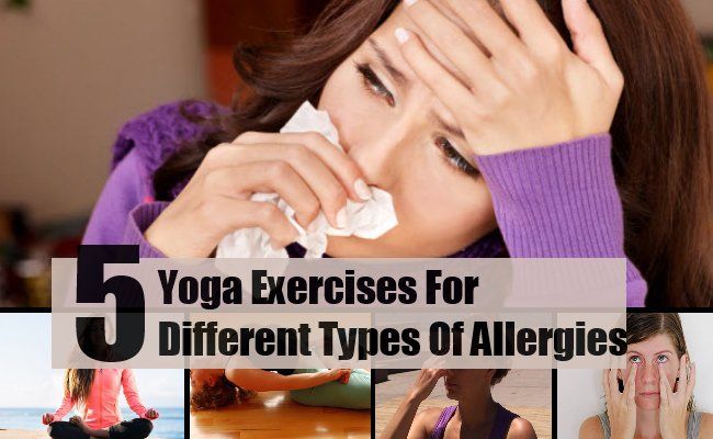Top 5 des exercices de yoga pour les différents types d'allergies