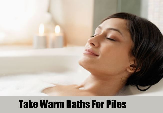 Prendre des bains chauds