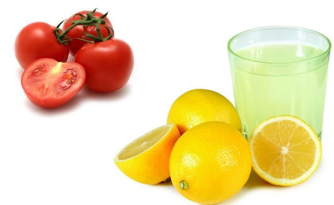 Tomate et de citron