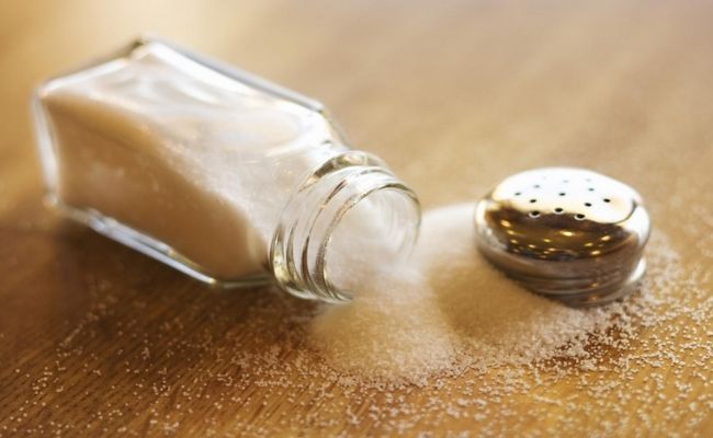 La consommation de sel modérée