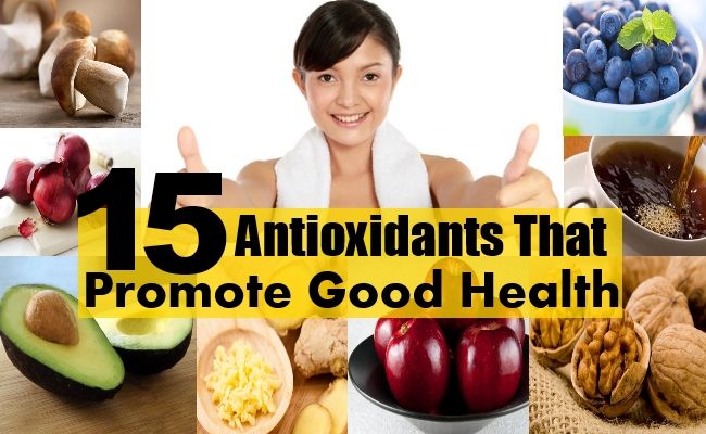 antioxydants bons pour la santé