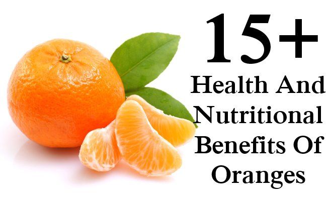Santé et les bienfaits nutritionnels des oranges
