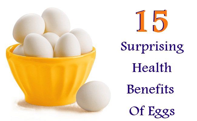 15 prestations de santé surprenants d'œufs