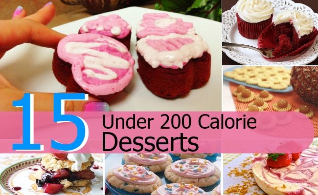 15 à moins de 200 calories Desserts