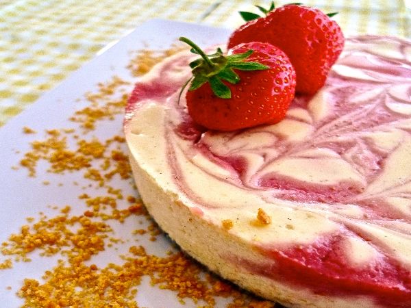 Strawberry Cheesecake Swirl