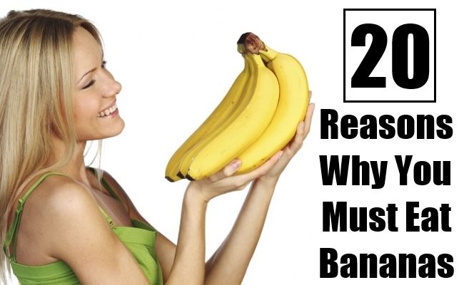 20 meilleures raisons pour lesquelles vous devez manger des bananes