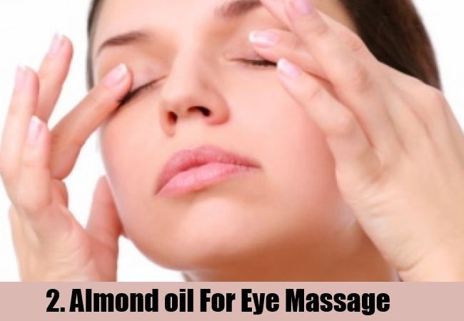 Massage des yeux