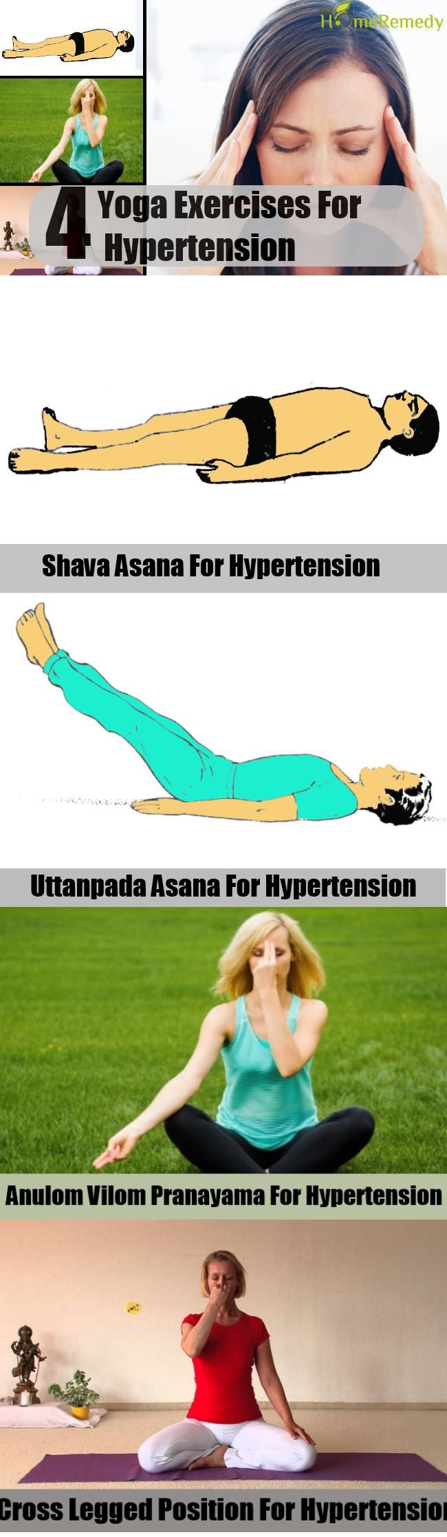 4 exercices de yoga pour l'hypertension