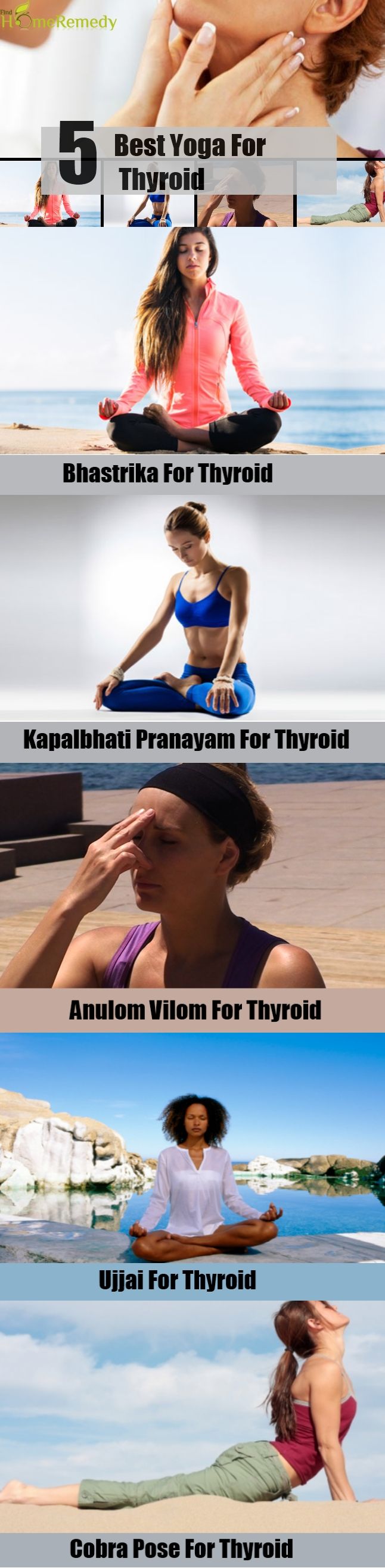 5 Meilleur Yoga pour la thyroïde