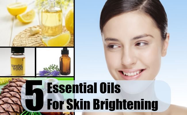 5 huiles essentielles pour l'éclaircissement de la peau