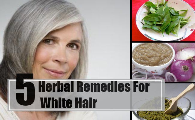 5 remèdes excellent pour les cheveux blancs