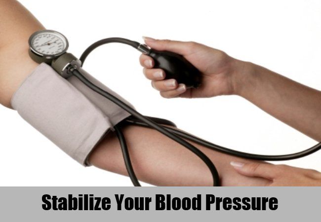 Stabiliser la pression artérielle