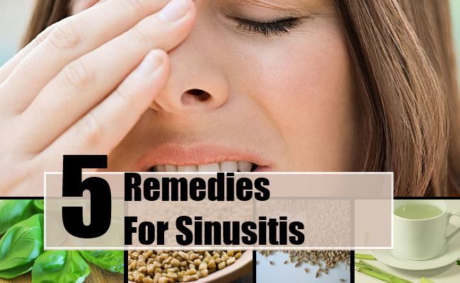 Remèdes pour la sinusite