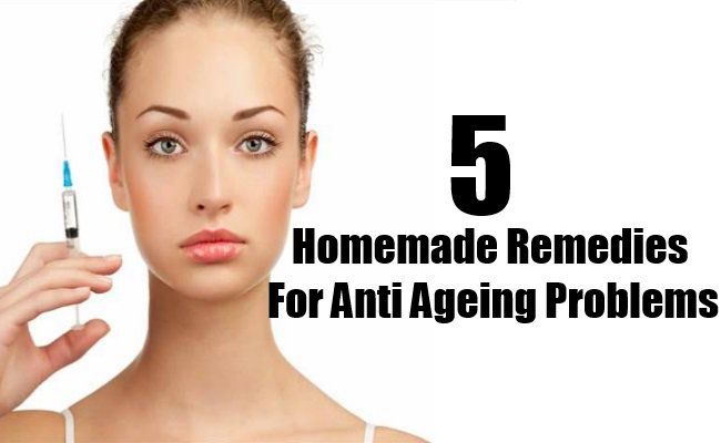 5 remèdes maison pour les anti problèmes de vieillissement