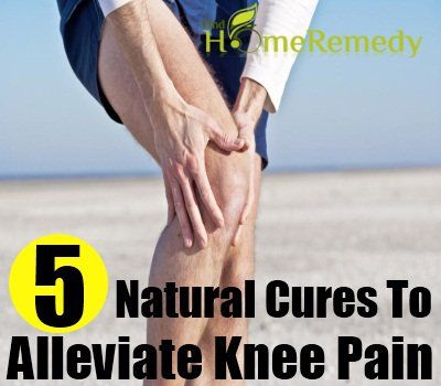 5 remèdes naturels pour soulager la douleur du genou